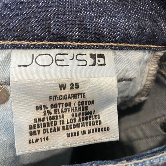 Joe’s The Cigarette Slim Leg Kennedy Dark Wash Jeans - Picture 9 of 10
